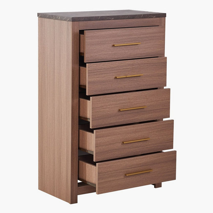 Kayna Chest of 5-Drawers-Chest of Drawers-image-3