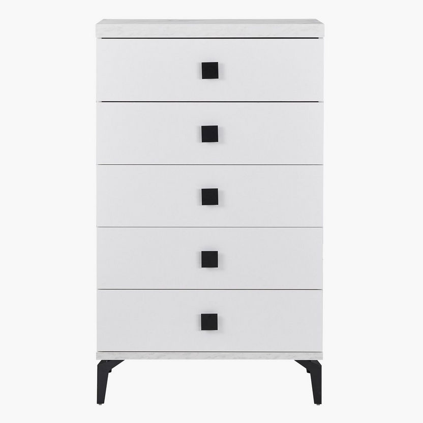 Marbella Chest of 5-Drawers-Chest of Drawers-image-1