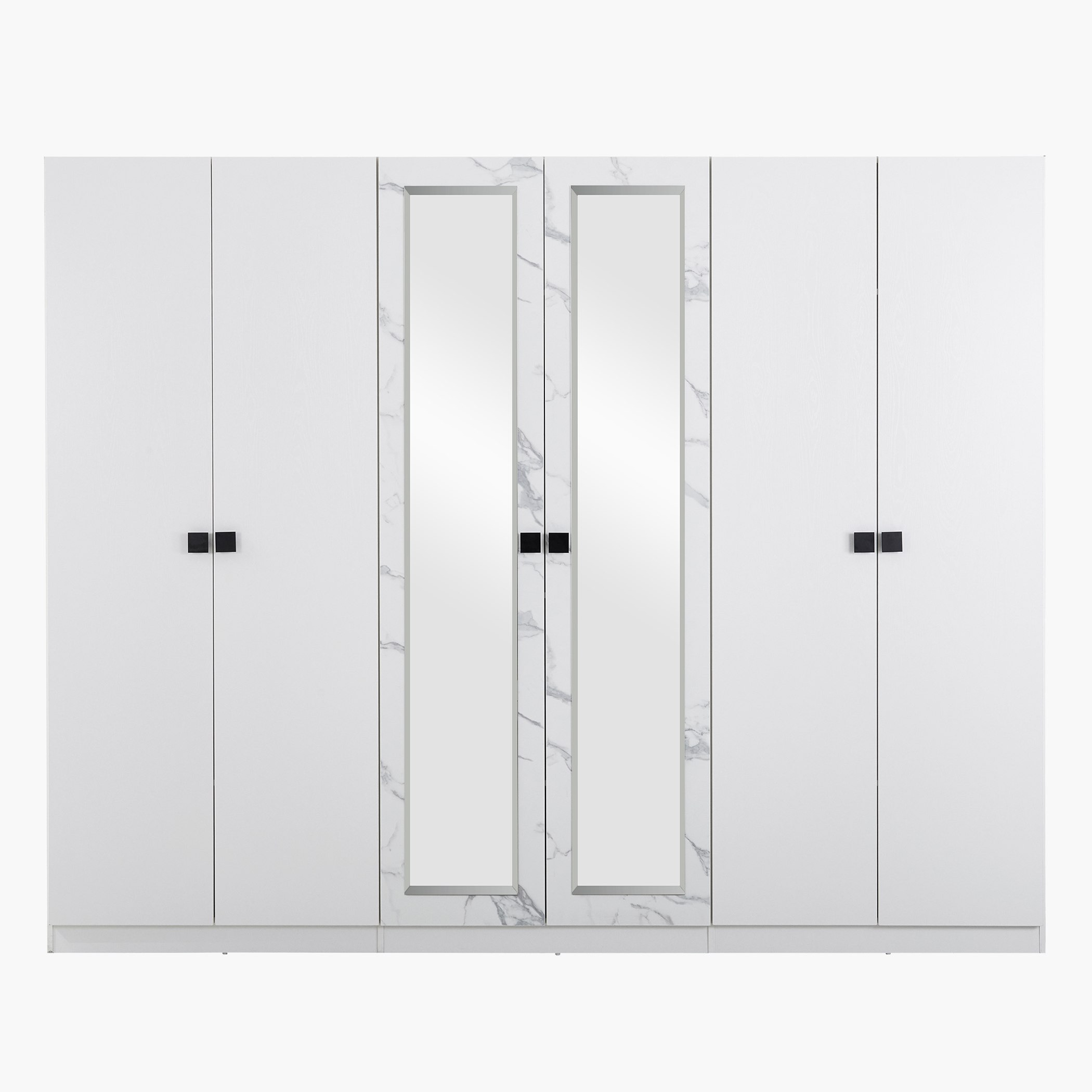خزانة ملابس 6 أبواب بمرآتين من ماربيلا-hbxfurniture-wardrobes-image-2