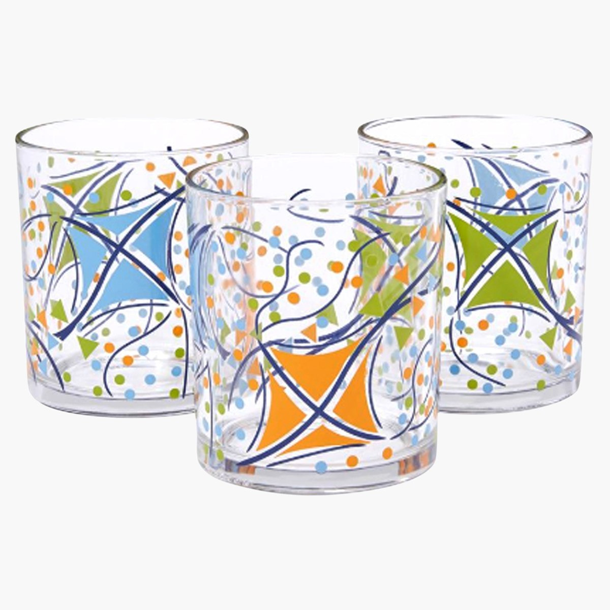أكواب قصيرة بطبعات من ديكوفر- طقم من 3 قطع-hbxhomeware-hbxkitchen-image-1