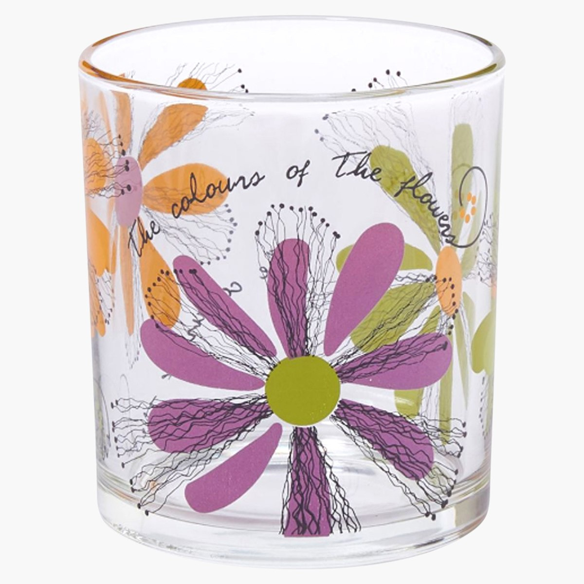 أكواب قصيرة بطبعات أزهار من ديكوفر- طقم من 3 قطع-hbxhomeware-hbxkitchen-image-2