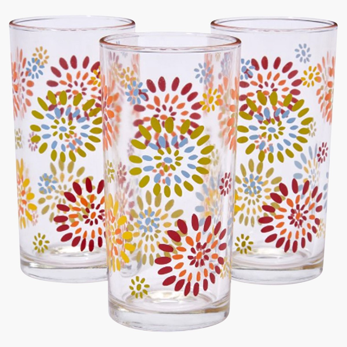 Decover Floral Print Glass -  Set of 3-hbxhomeware-hbxkitchen-image-1