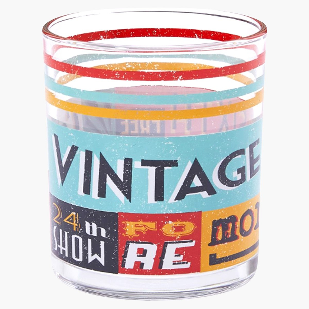 كؤوس زجاجية قصيرة بطبعات من ديكوفر - طقم من 3 قطع-hbxhomeware-hbxkitchen-image-2