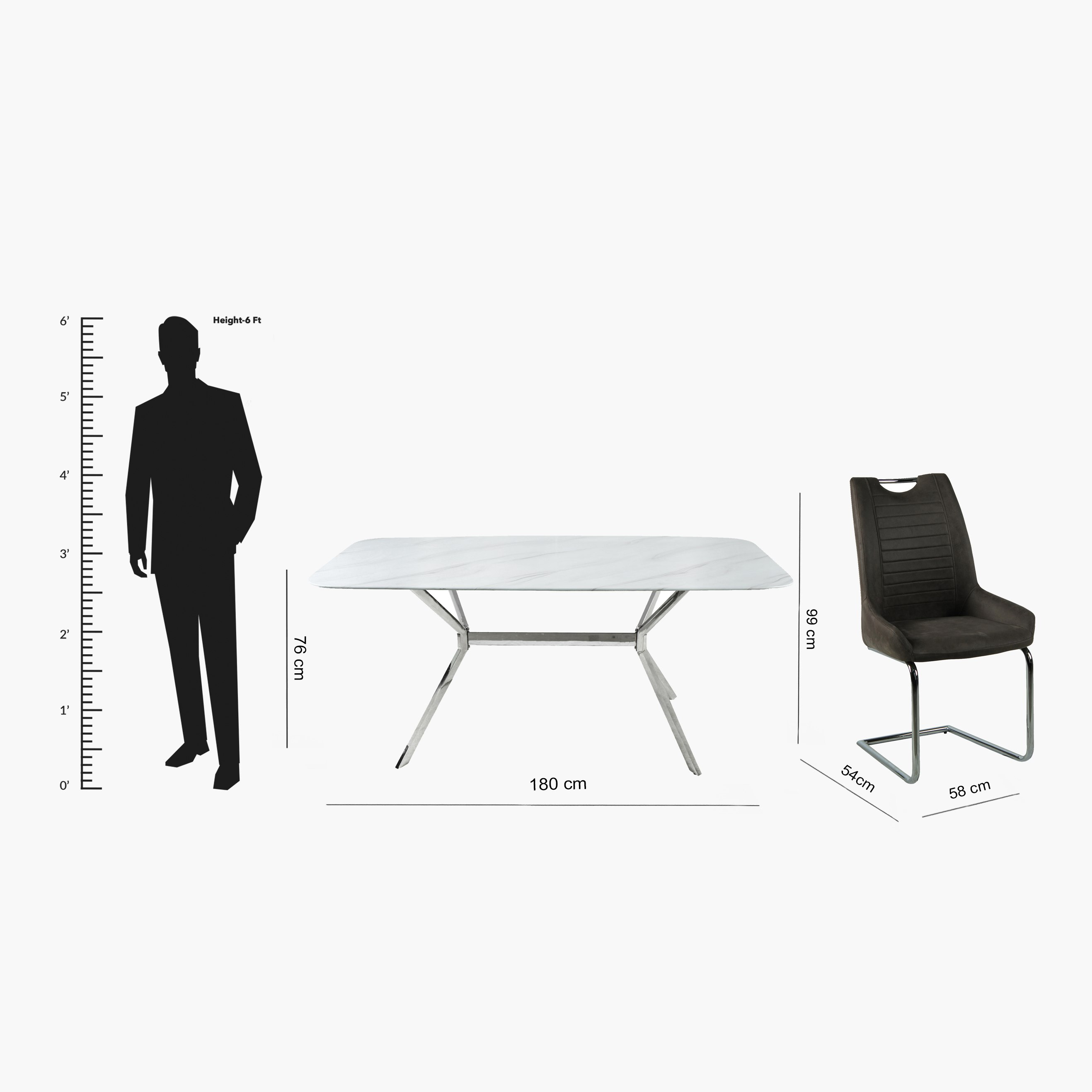 Newton 6-Seater Dining Set-hbxfurniture-diningtablesandsets-diningsets-sixseater-image-6