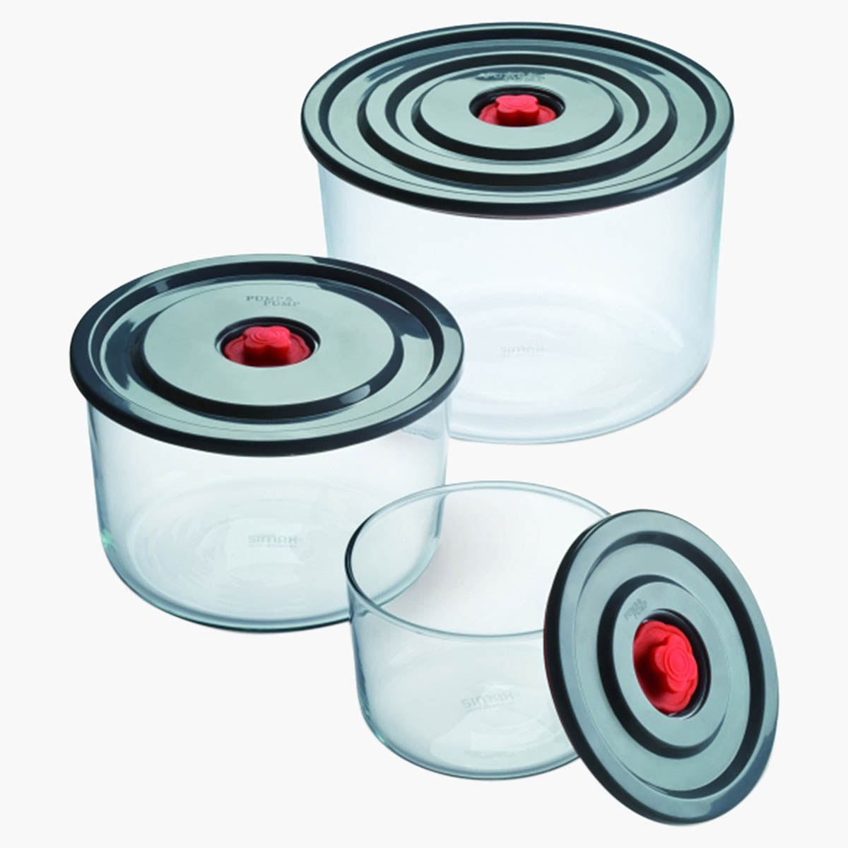 Simax Storage 3-Piece Double Walled Container Set with Lid - 2000 ml-hbxhomeware-hbxkitchen-image-3