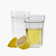 Simax Glass 2-Piece Double Walled Glass Tumbler Set - 300 ml