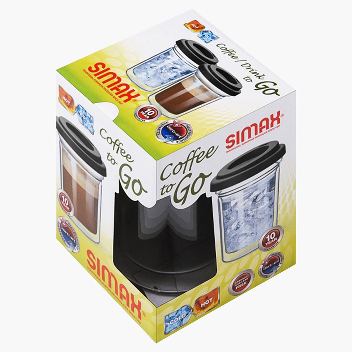مج زجاجي بجدار مزدوج كوفي تو جو من سيماكس - 300 مل-hbxhomeware-diningandtabletop-coffeeandteasets-image-2