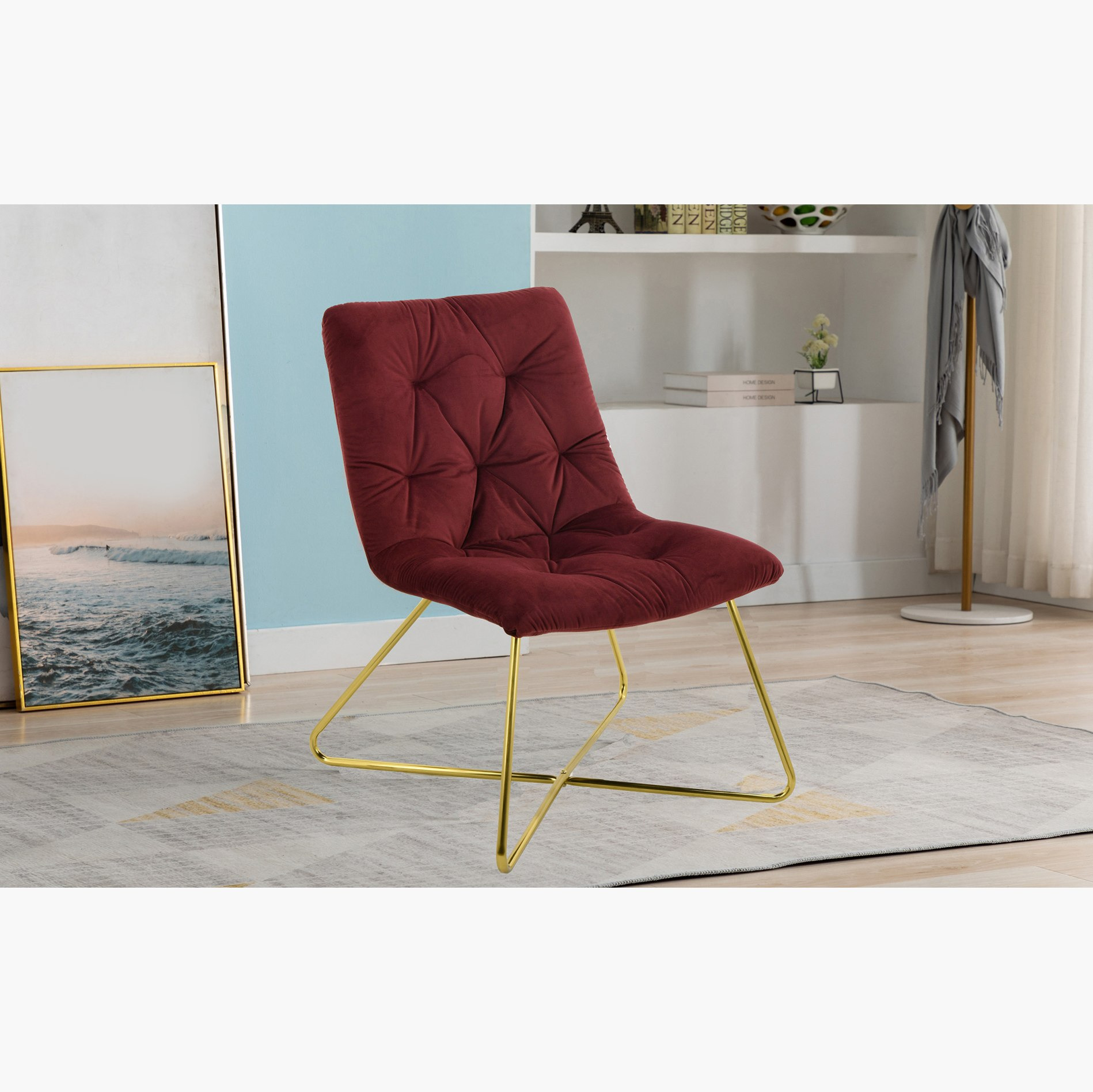 كرسي مخملي فردي من كارولاينا-hbxlivingroom-sofasandarmchairs-easychairs-image-1