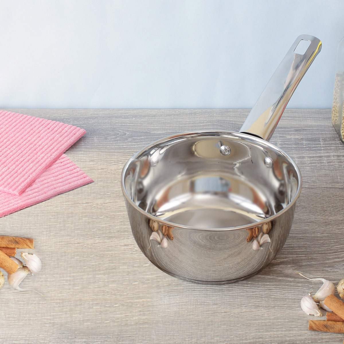 قدر صلصة ستانليس ستيل - ستيلو - 16 سم-hbxkitchen-kitchenware-foodpreparation-image-1