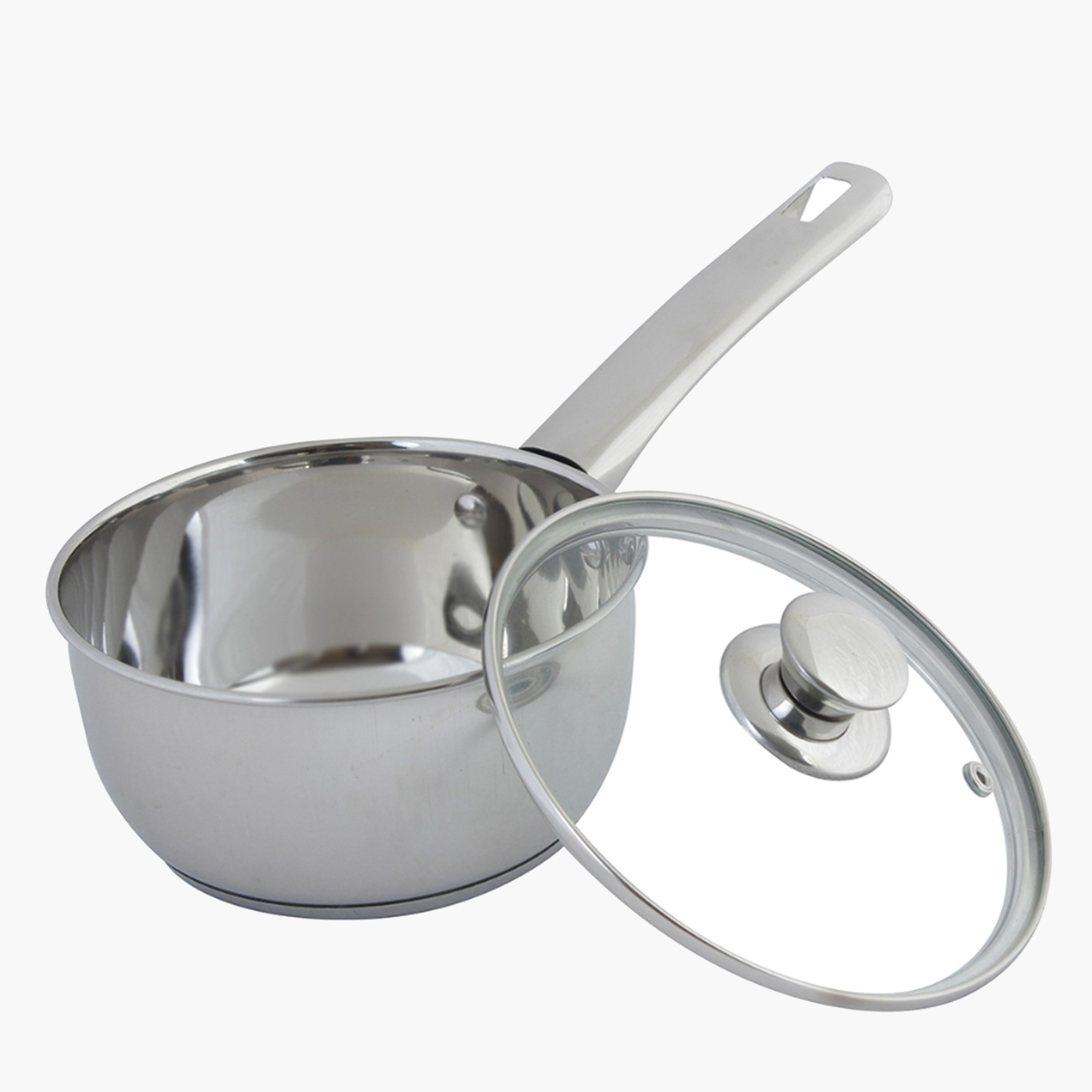Stilo Stainless Steel Induction Saucepan with Glass Lid - 2.2 L-hbxkitchen-kitchenware-foodpreparation-image-4