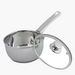 Stilo Stainless Steel Induction Saucepan with Glass Lid - 2.2 L-Food Preparation-thumbnailMobile-3