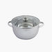 Stilo Stainless Steel Casserole with Induction Bottom and Glass Lid - 6.2 L-Food Preparation-thumbnail-1