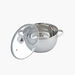 Stilo Stainless Steel Casserole with Induction Bottom and Glass Lid - 6.2 L-Food Preparation-thumbnailMobile-2