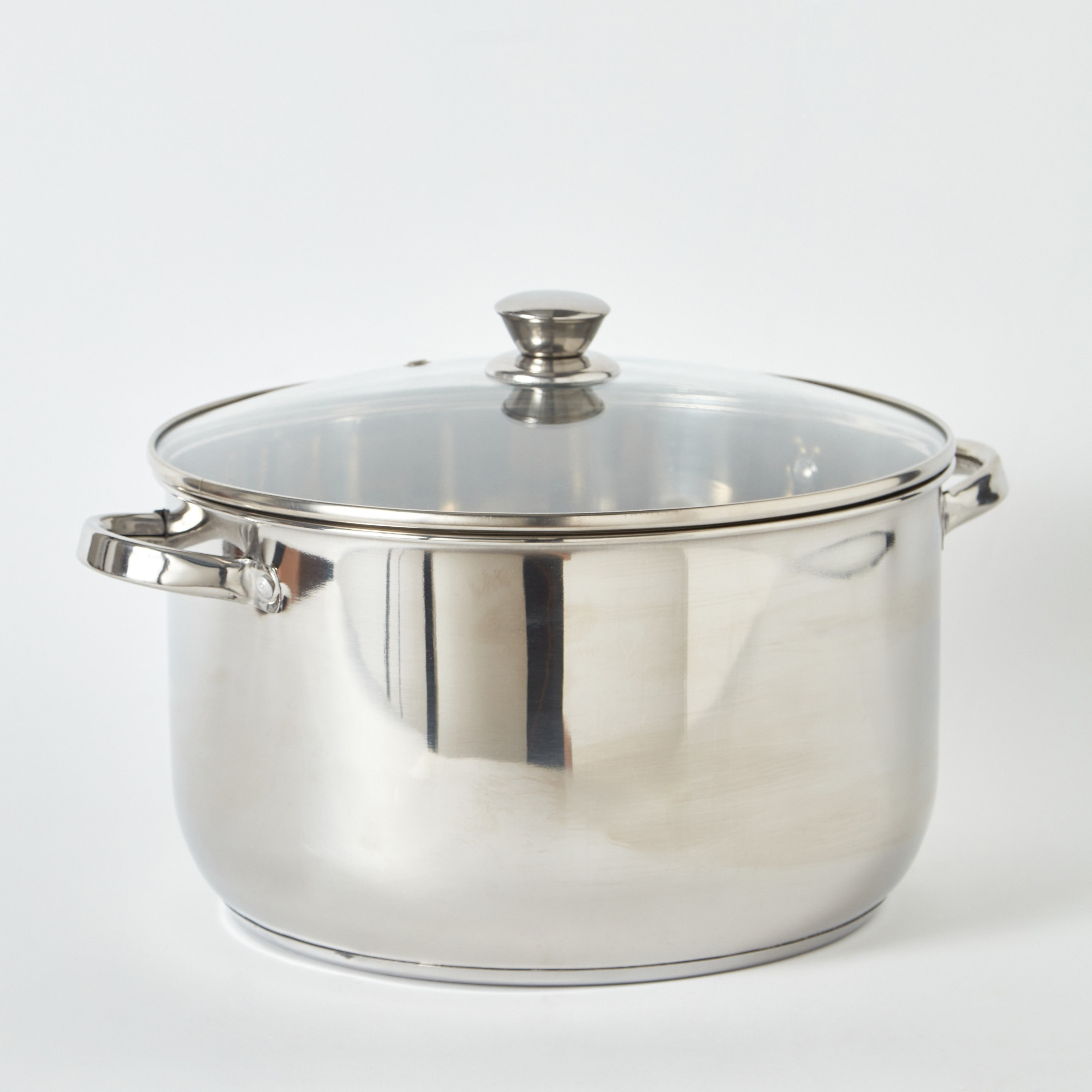 Stilo Stainless Steel Induction Casserole with Glass Lid - 10 L-hbxkitchen-kitchenware-foodpreparation-image-6