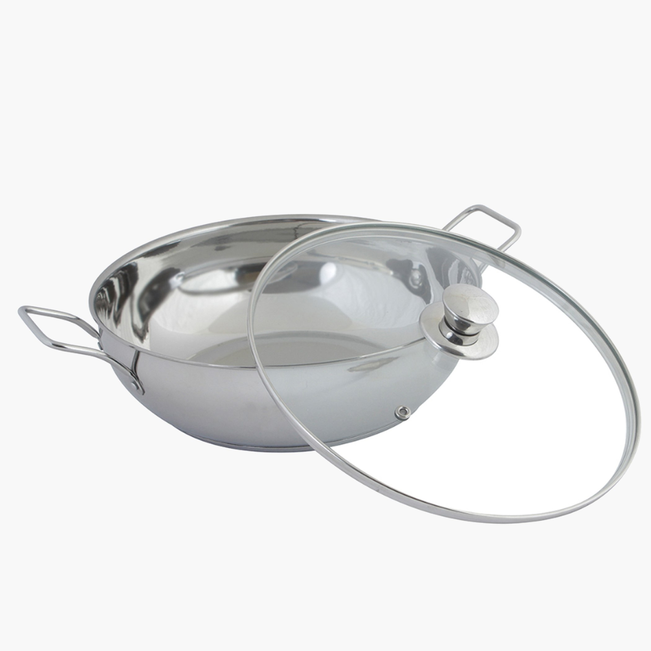 مقلاة حث ستانلس ستيل بغطاء زجاج من ستيلو - 3 لتر-hbxkitchen-kitchenware-foodpreparation-image-4