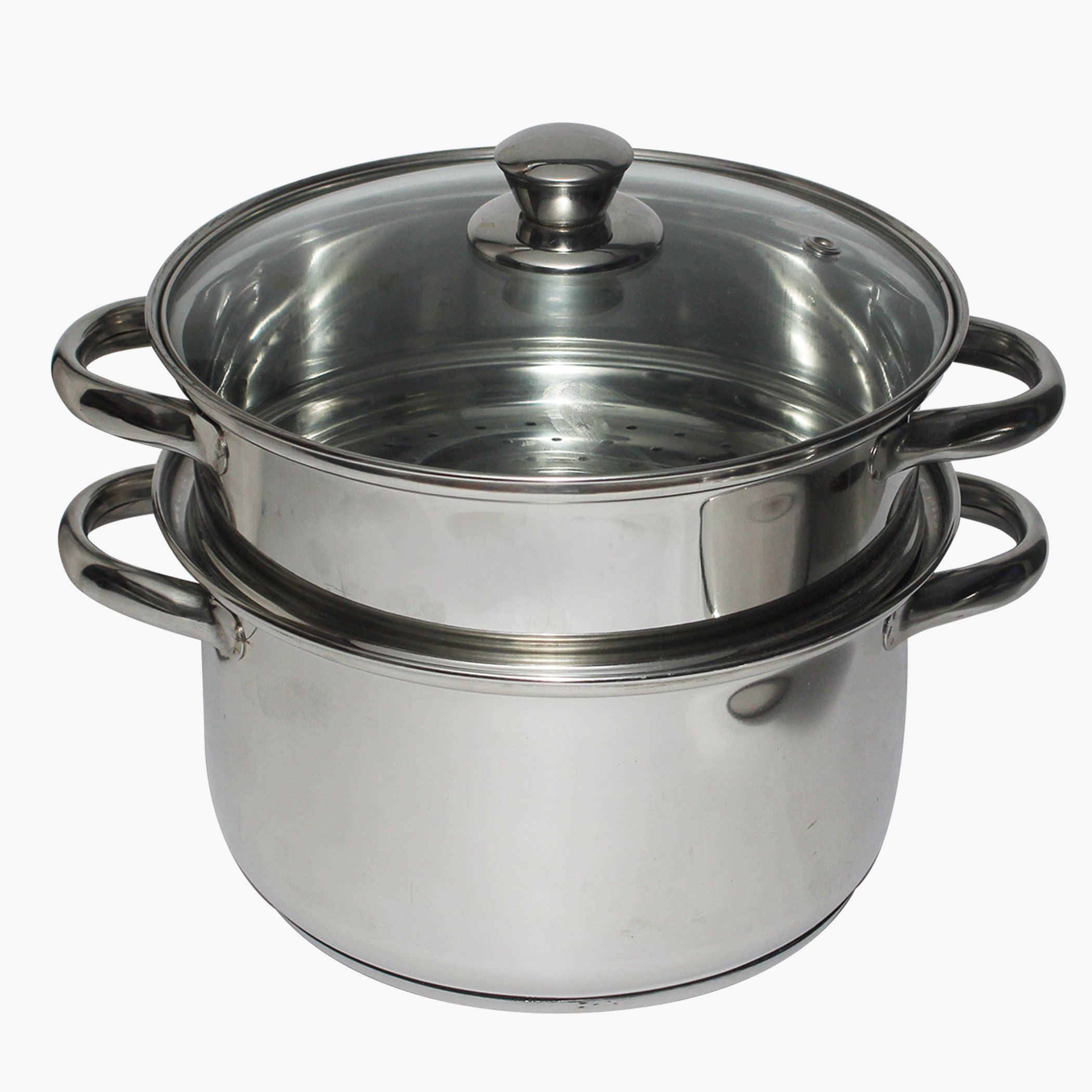 Stilo Stainless Steel 2-Tier Steamer - 20 cm-hbxkitchen-kitchenware-foodpreparation-image-3
