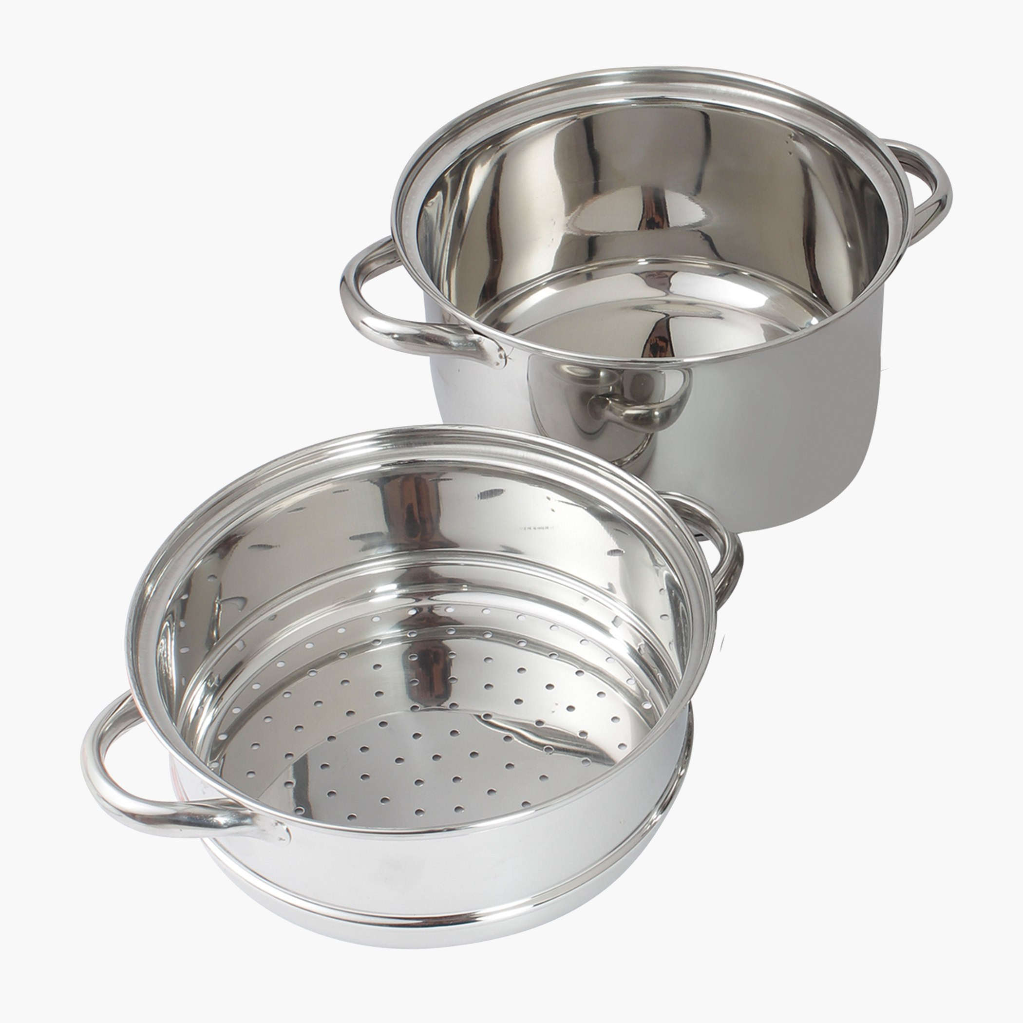 Stilo Stainless Steel 2-Tier Steamer - 20 cm-hbxkitchen-kitchenware-foodpreparation-image-4