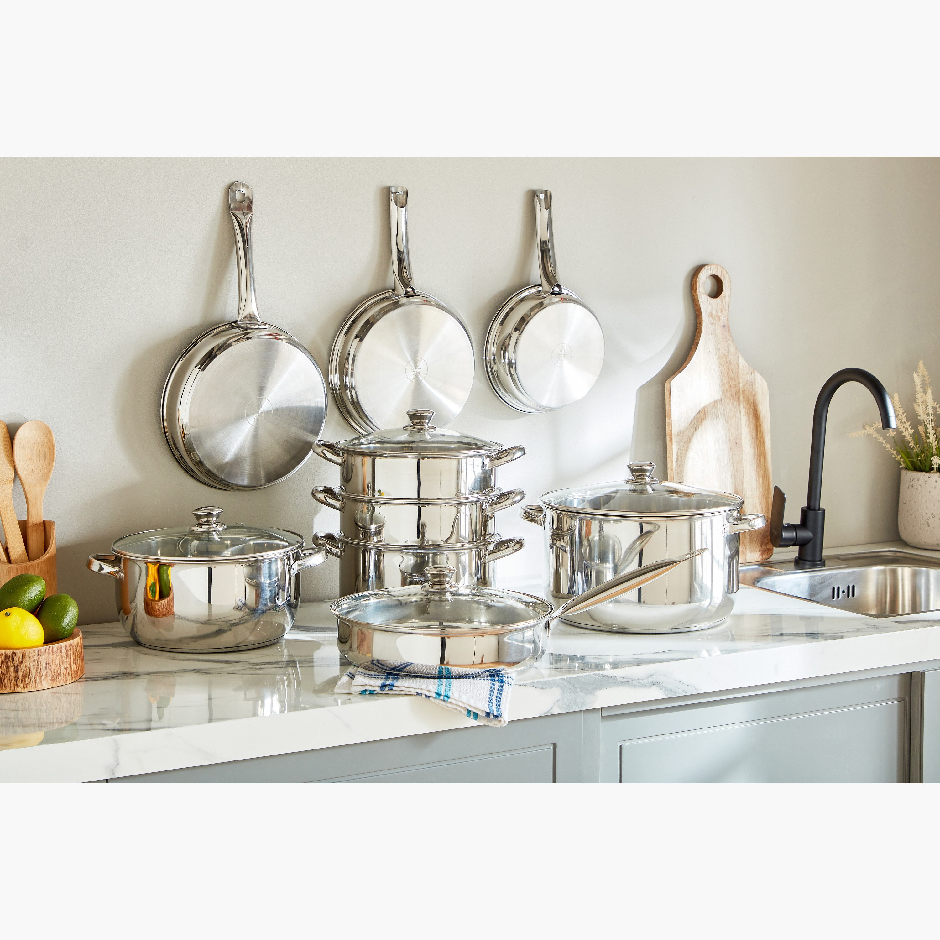 قدر بخار 3 طبقات من الستانلس ستيل من ستيلو- 24 سم-hbxkitchen-kitchenware-foodpreparation-image-7