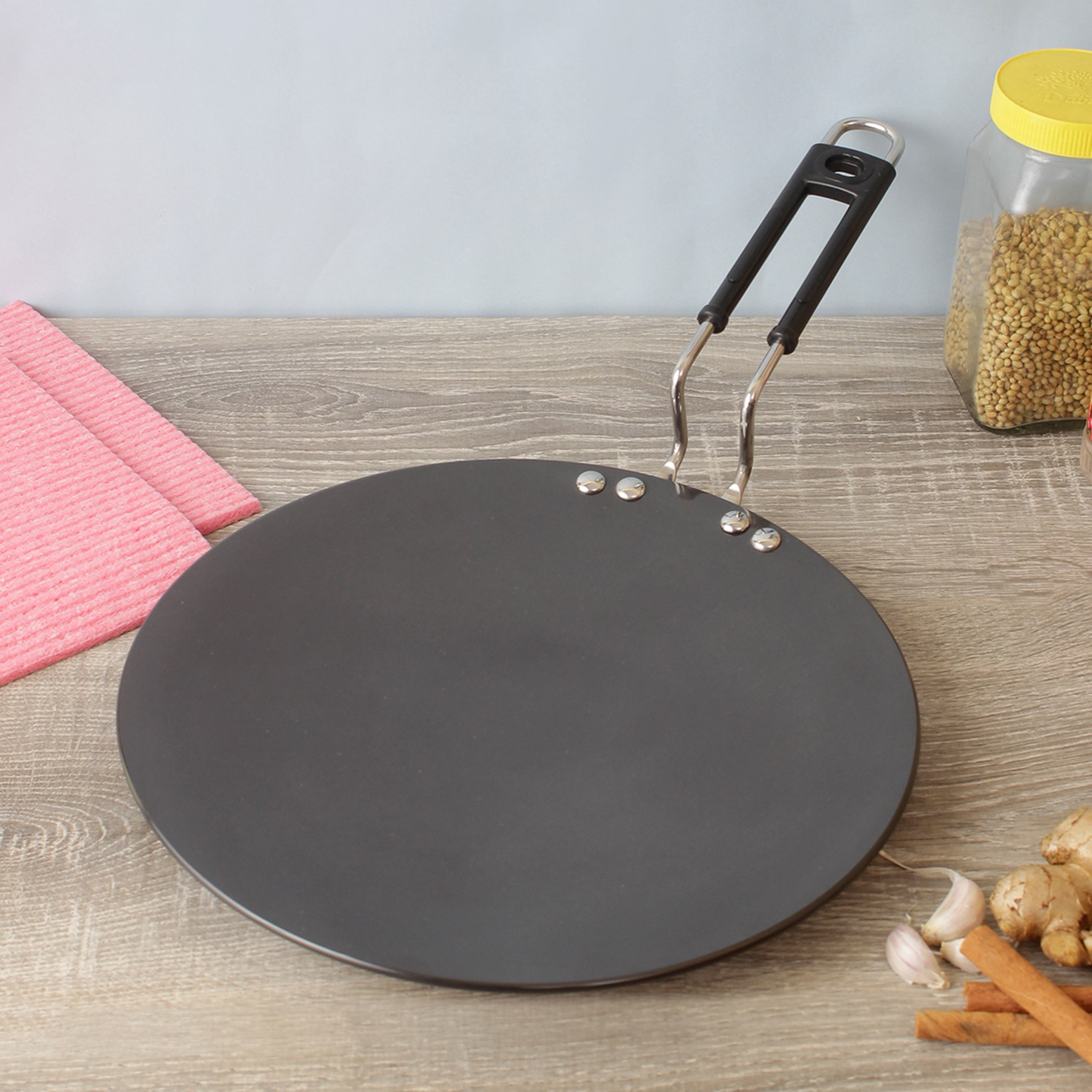 مقلاة تاوا مقعَرة صلبة - 25 سم-hbxkitchen-kitchenware-foodpreparation-image-1