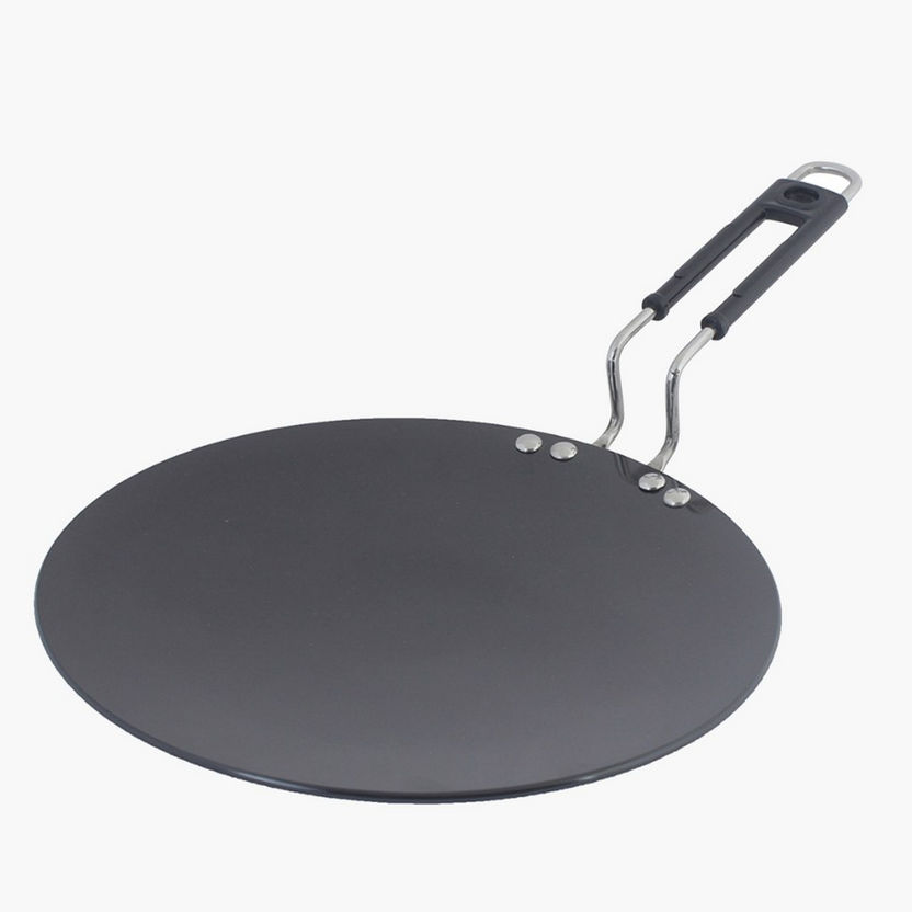 Hard Anodised Concave Tawa - 28 cm-Cookware-image-1