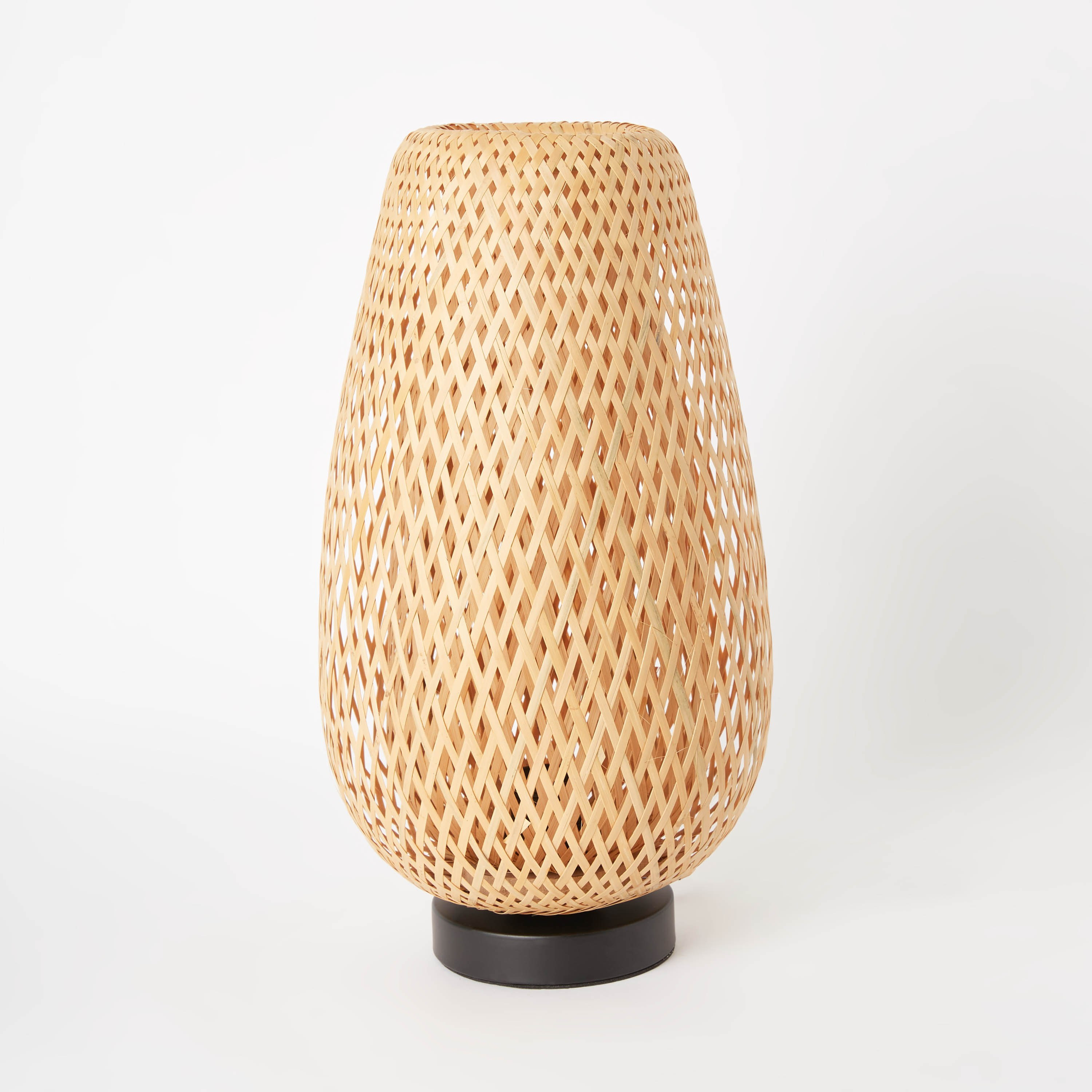 مصباح طاولة خيزران من ويفز - 45 سم-hbxlivingroom-lighting-tablelamps-image-6