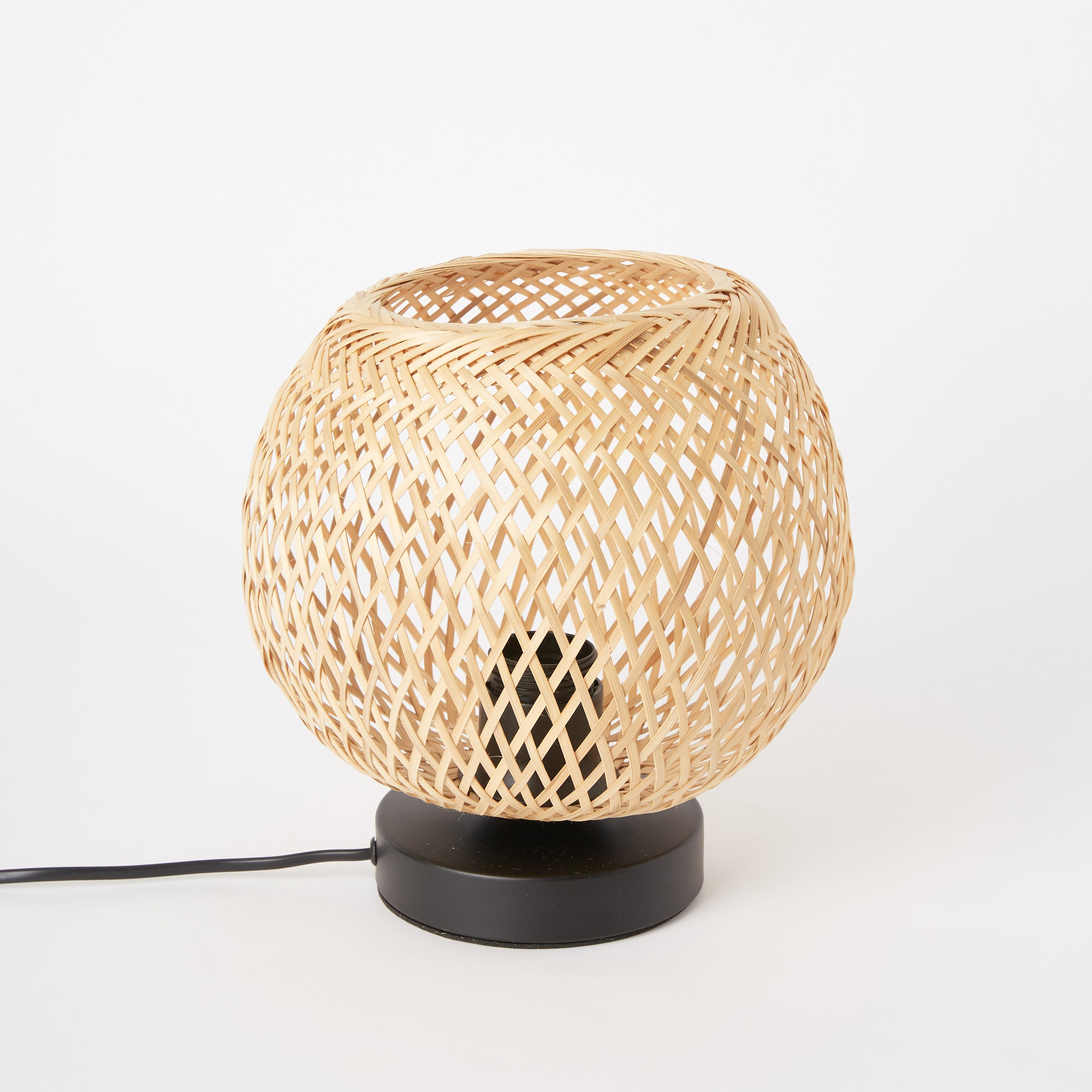 مصباح طاولة خيزران من ويفز - 23 سم-hbxlivingroom-lighting-tablelamps-image-6
