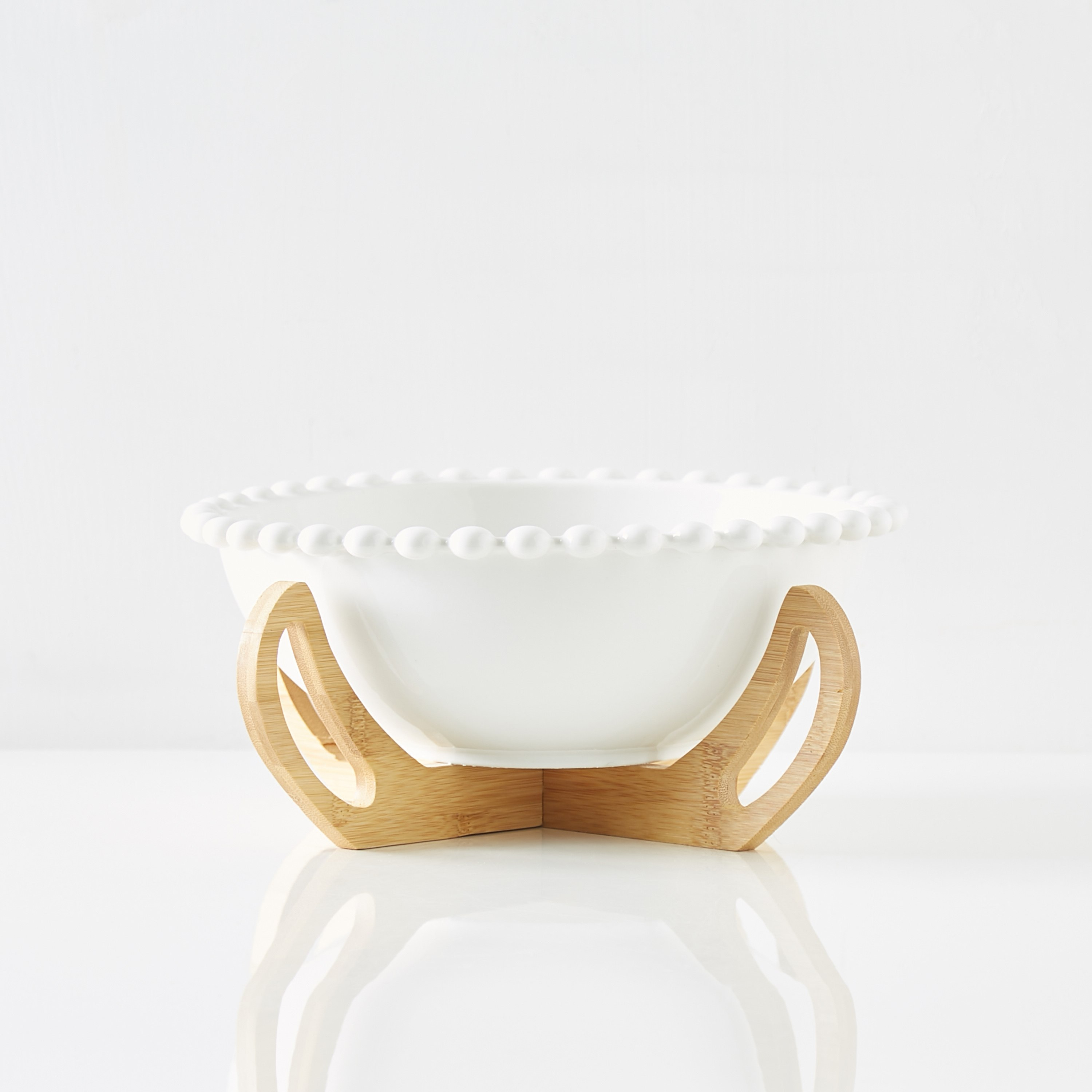 وعاء تقديم بحامل خشبي من أوكايجن - 10 سم-hbxdecorandfurnishings-tabletop-serveware-image-5