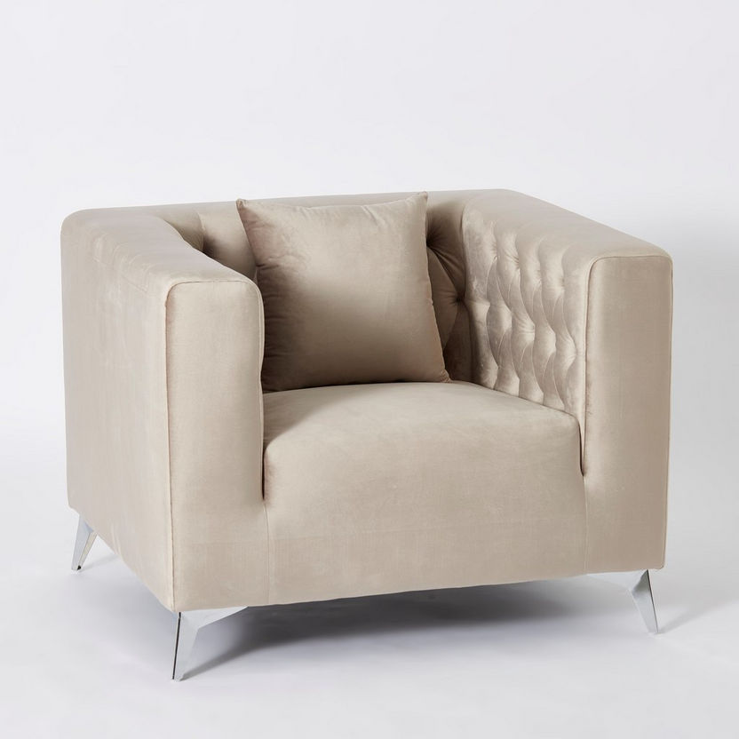 Naples 1-Seater Sofa with Cushion-Armchairs-image-6