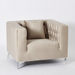 Naples 1-Seater Sofa with Cushion-Armchairs-thumbnailMobile-6