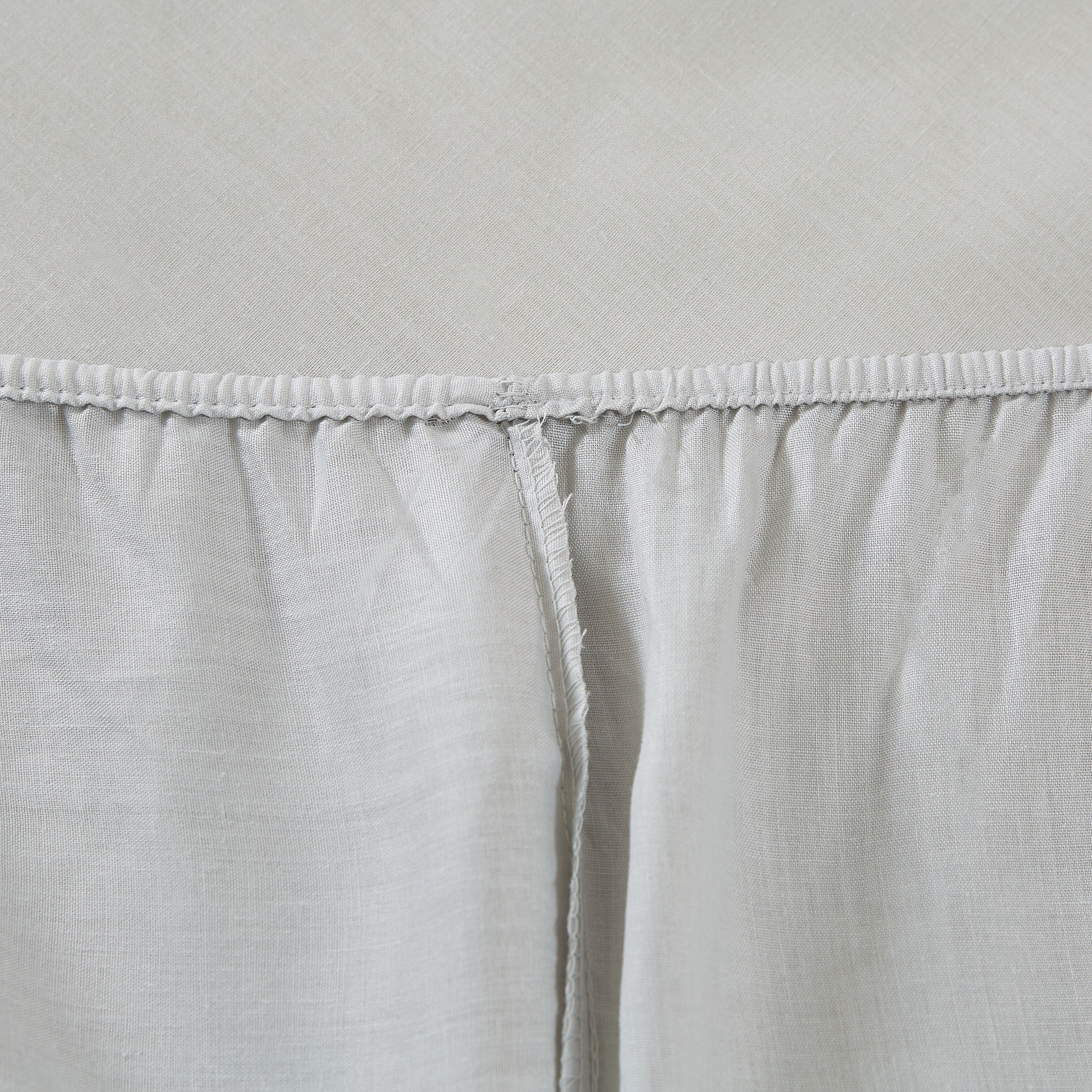 شرشف مطّاطي فردي بولي قطن سادة من بريستول- 90x200 سم-hbxhomeware-hbxbedroom-image-5
