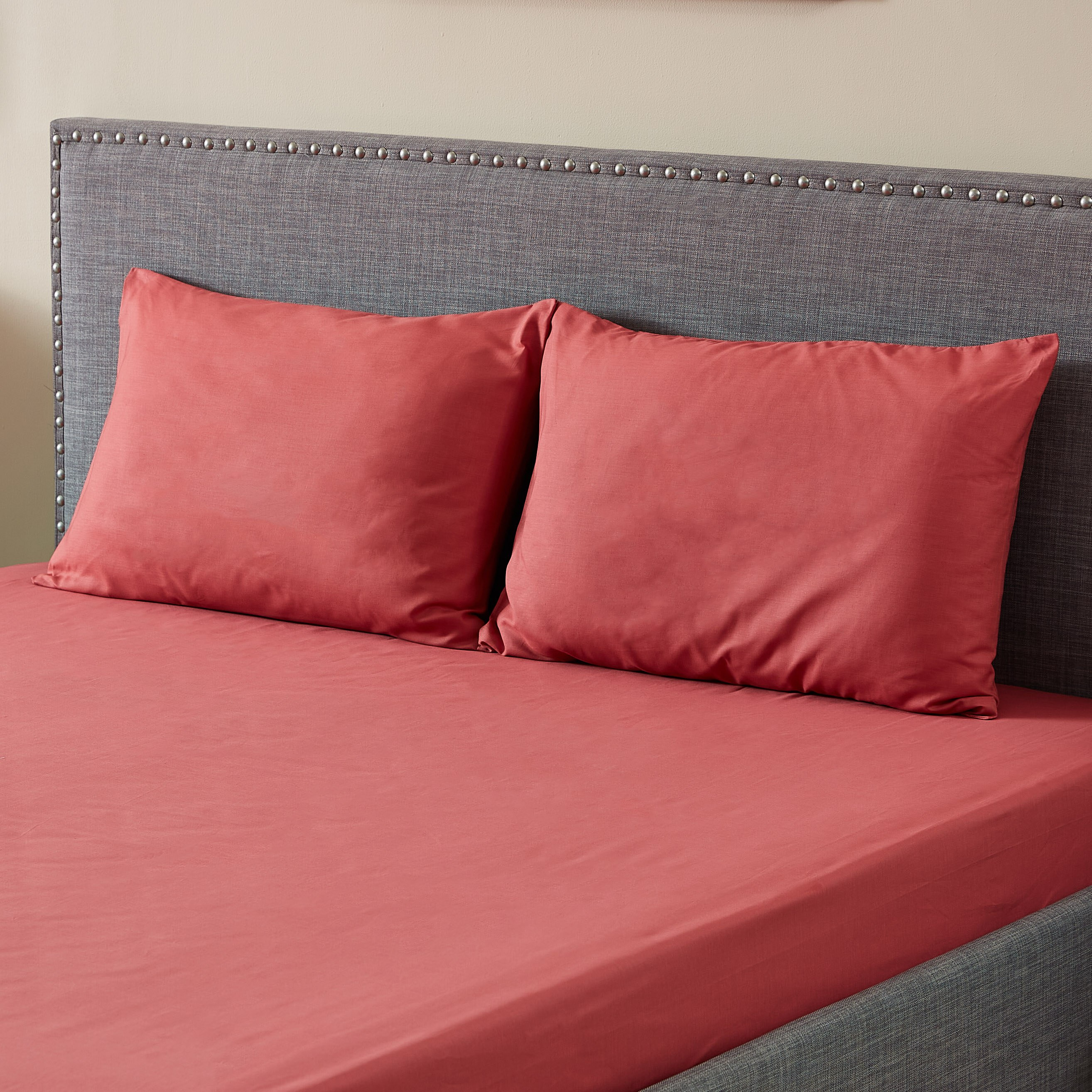 طقم غطاء وسادة بولي قطن قطعتين من بريستول - 50x75 سم-hbxhomeware-hbxbedroom-image-1