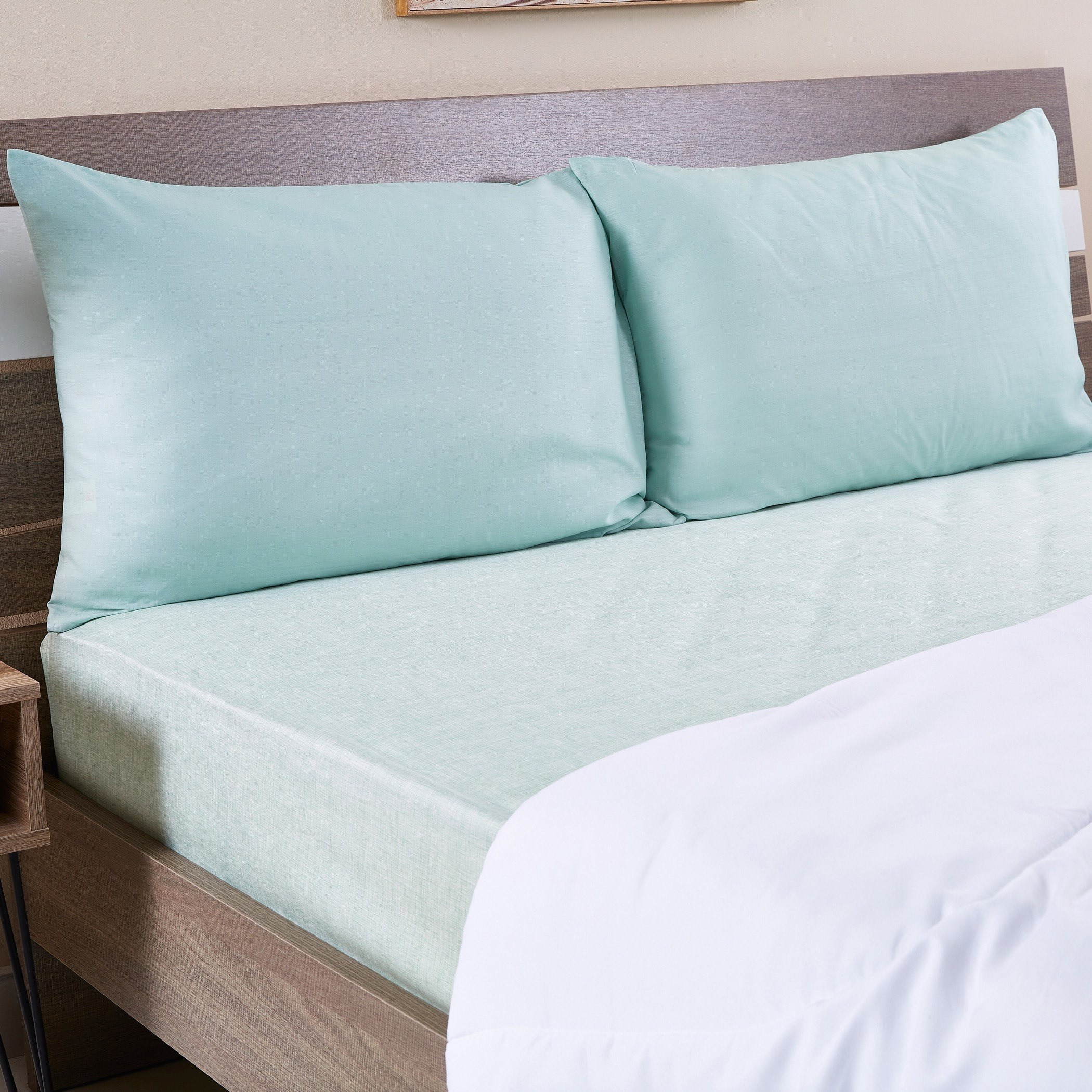 طقم غطاء وسادة بولي قطن من قطعتين من بريستول - 50x75 سم-hbxhomeware-hbxbedroom-image-1