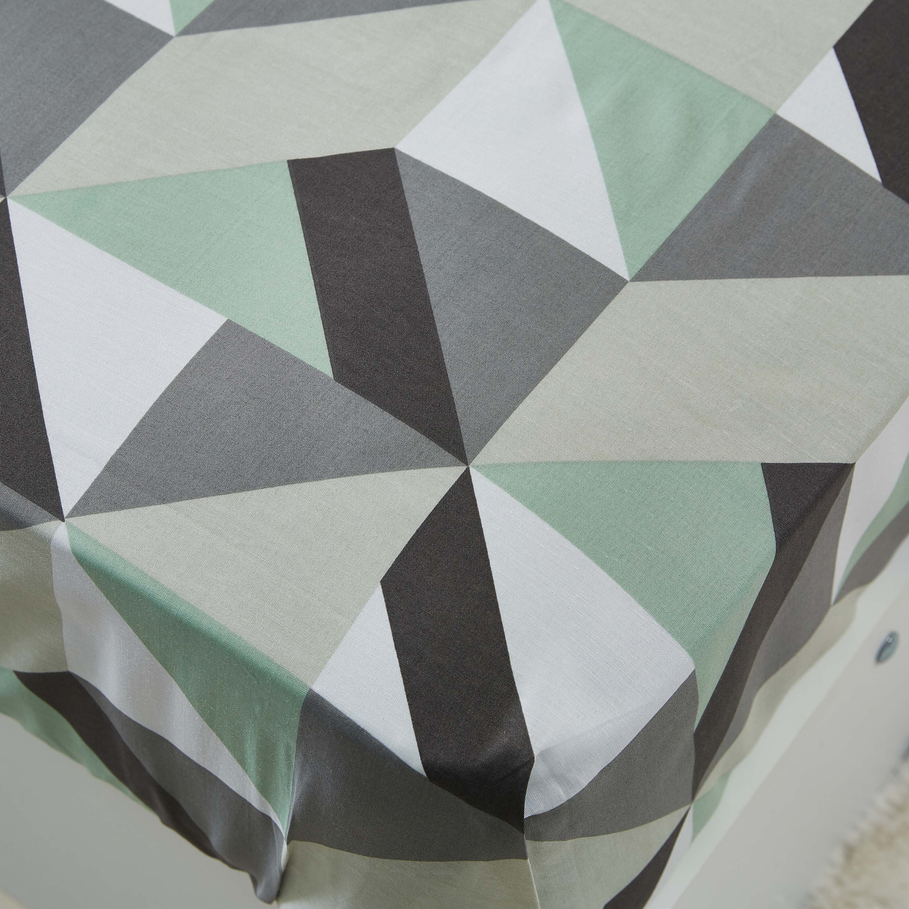 شرشف مسطح فردي بولي قطن مع غطاء وسادة من أتلانتا جايد  - 150x260 سم-hbxhomeware-hbxbedroom-image-4