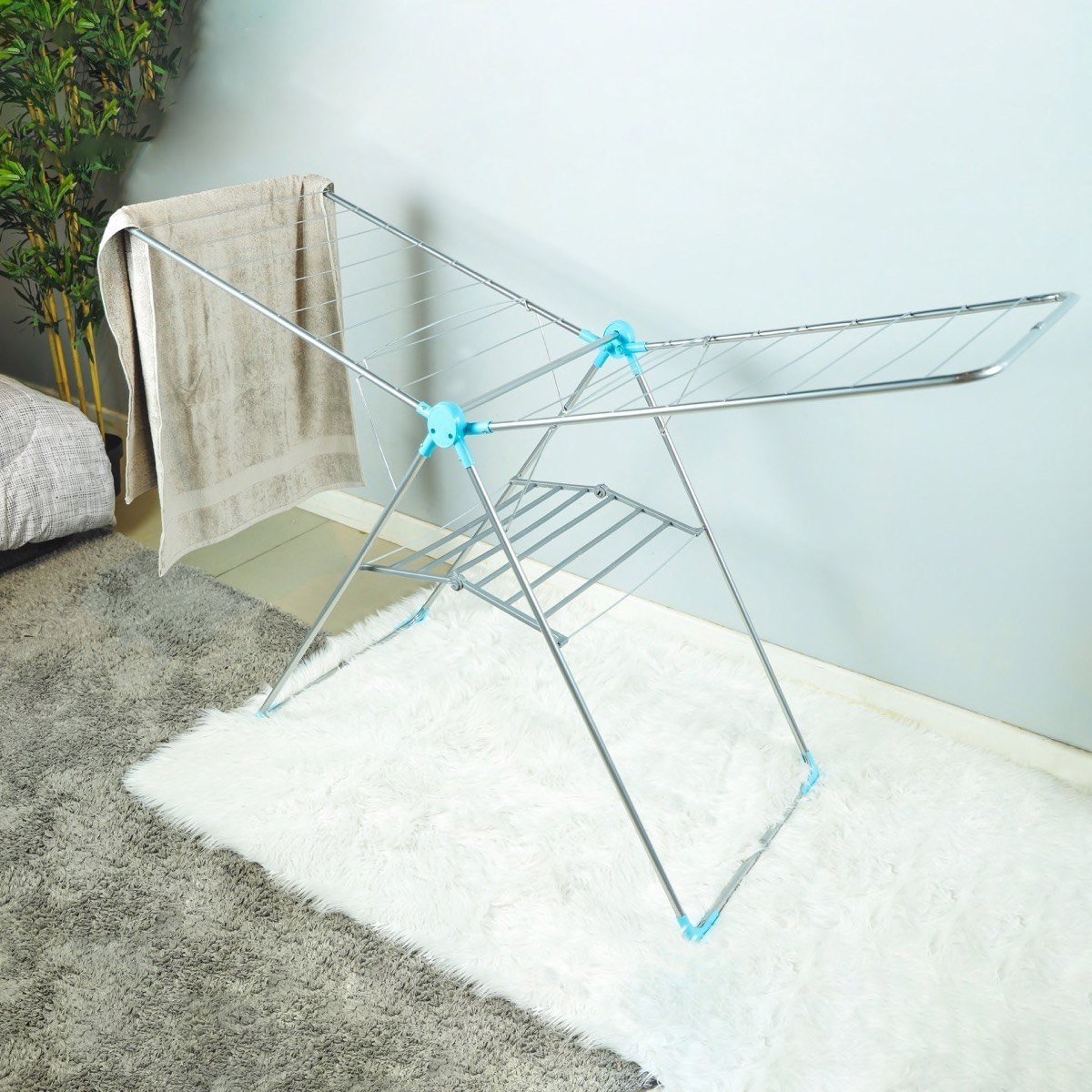 مجفف ملابس من فيكتوريا - 120x50x4 سم-hbxhomeware-bathandlaundry-clothesdryingracks-image-1
