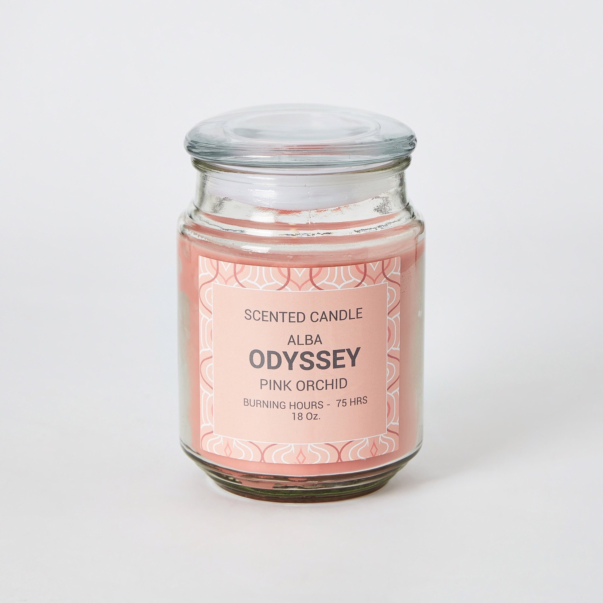 جرّة شموع بعطر الأوركيد الوردي مع غطاء من آلبا أودسيسي - 510 جم-hbxlivingroom-decorandaccessories-candles-image-5