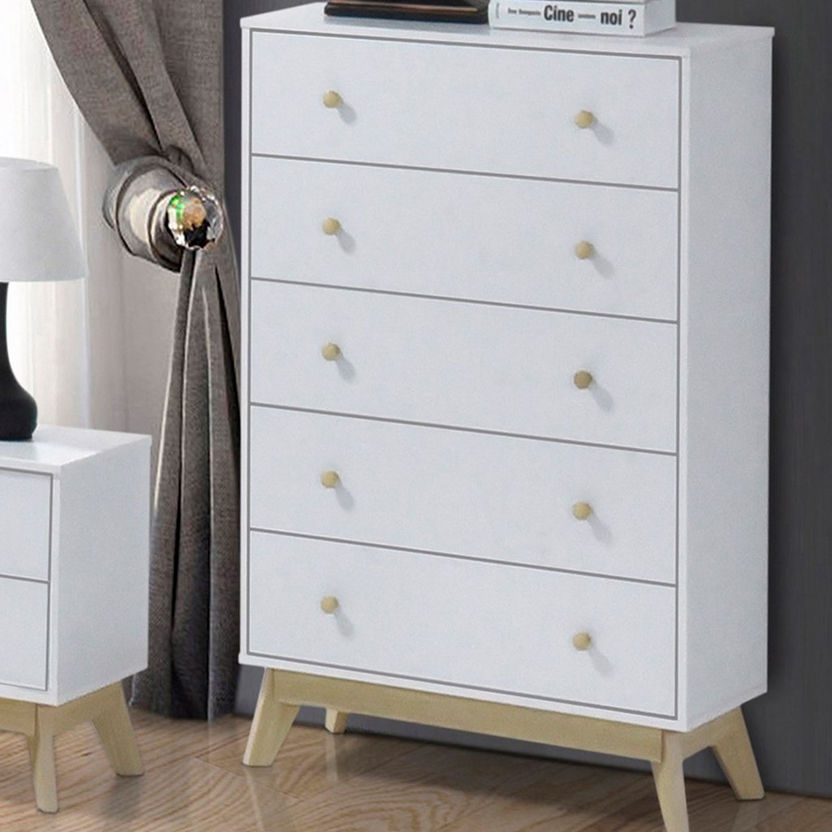 Sweden Chest of 5-Drawers-Chest of Drawers-image-0