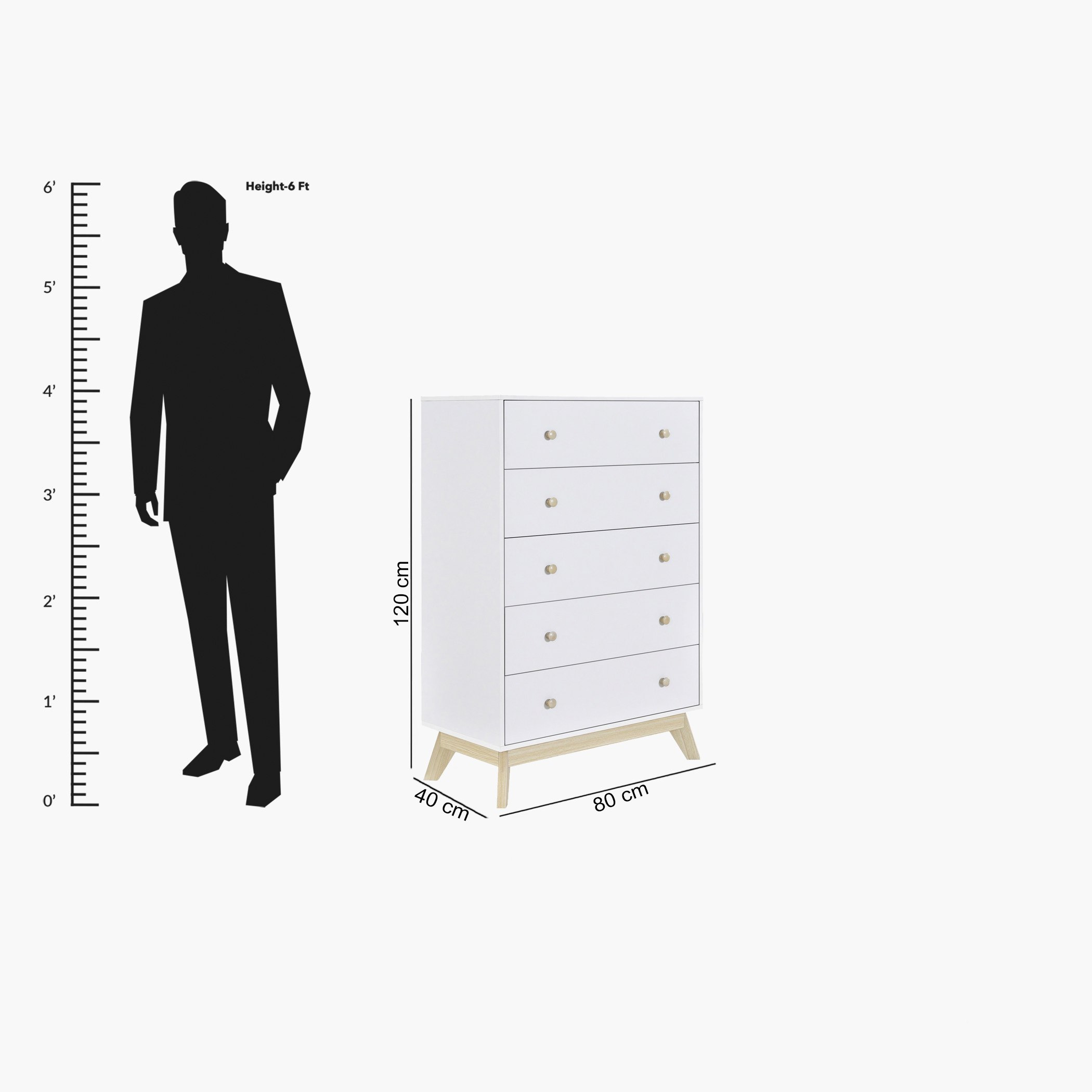 Sweden Chest of 5-Drawers-hbxfurniture-dressersandchests-chestofdrawers-image-7