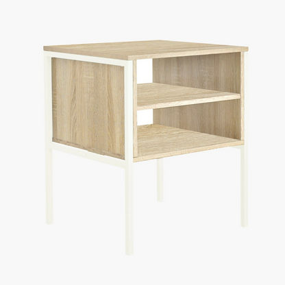 Lucas End Table with Shelves