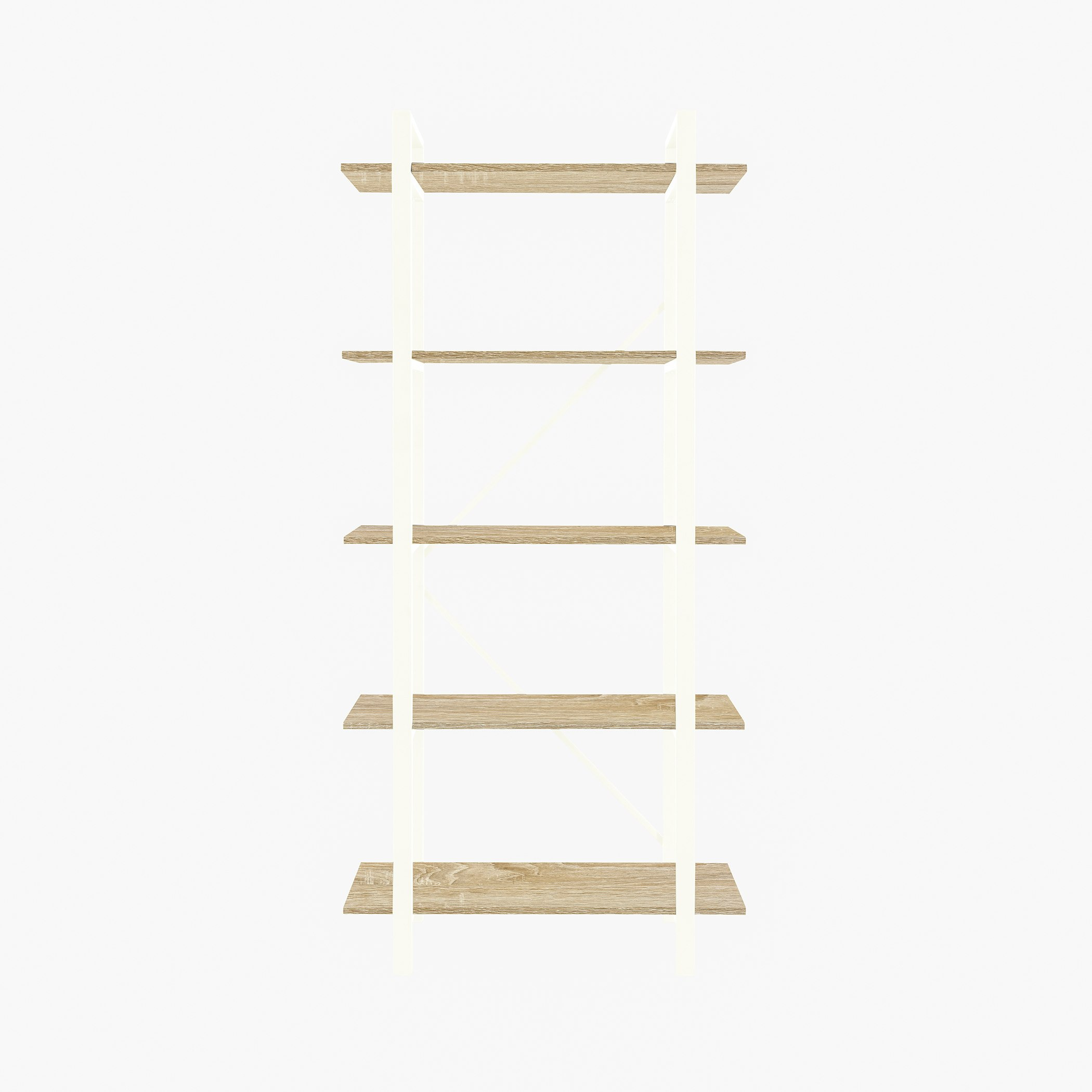خزانة كتب بخمسة أرفف من لوكاس-hbxfurniture-office-bookcases-image-2