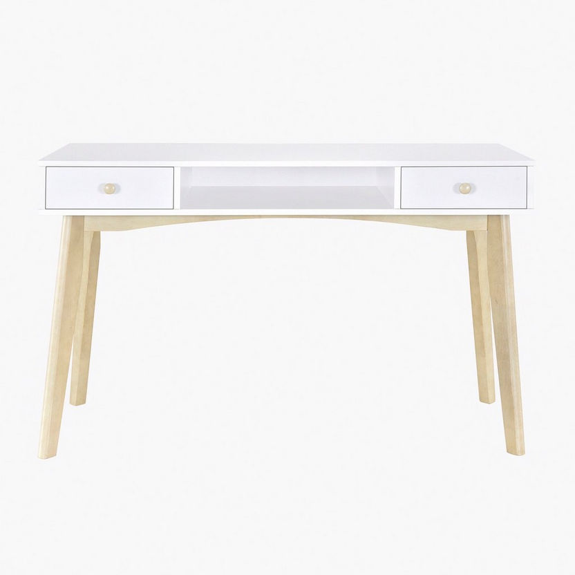 Sweden Sofa Table/Desk with 2-Drawers-Console Tables-image-1