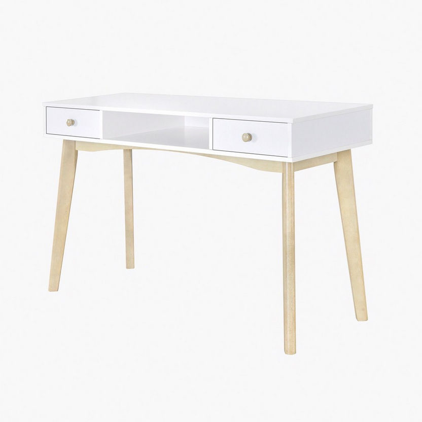 Sweden Sofa Table/Desk with 2-Drawers-Console Tables-image-2