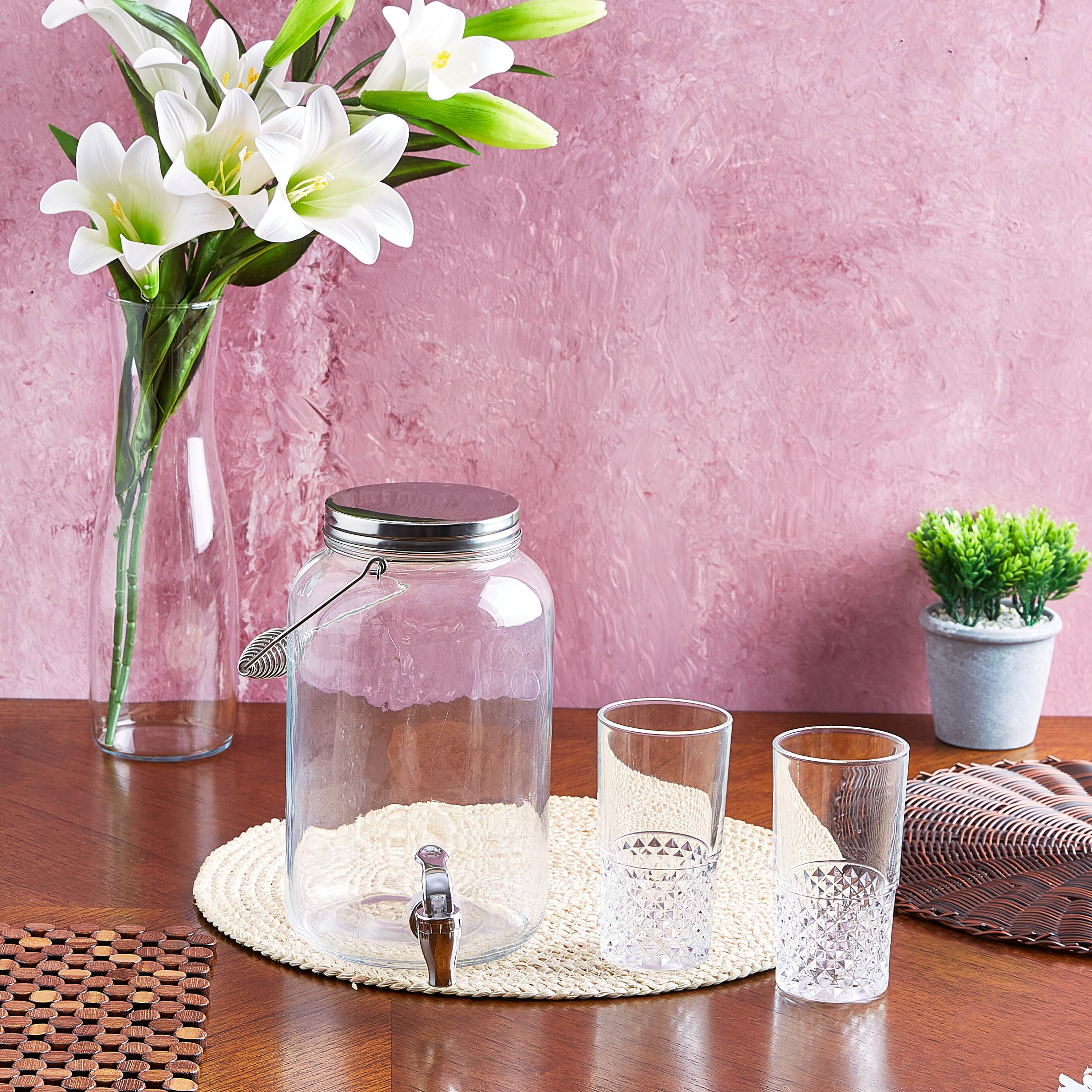 موزع مشروبات زجاجي من أوركيد - 3.6 لتر-hbxhomeware-hbxkitchen-image-4