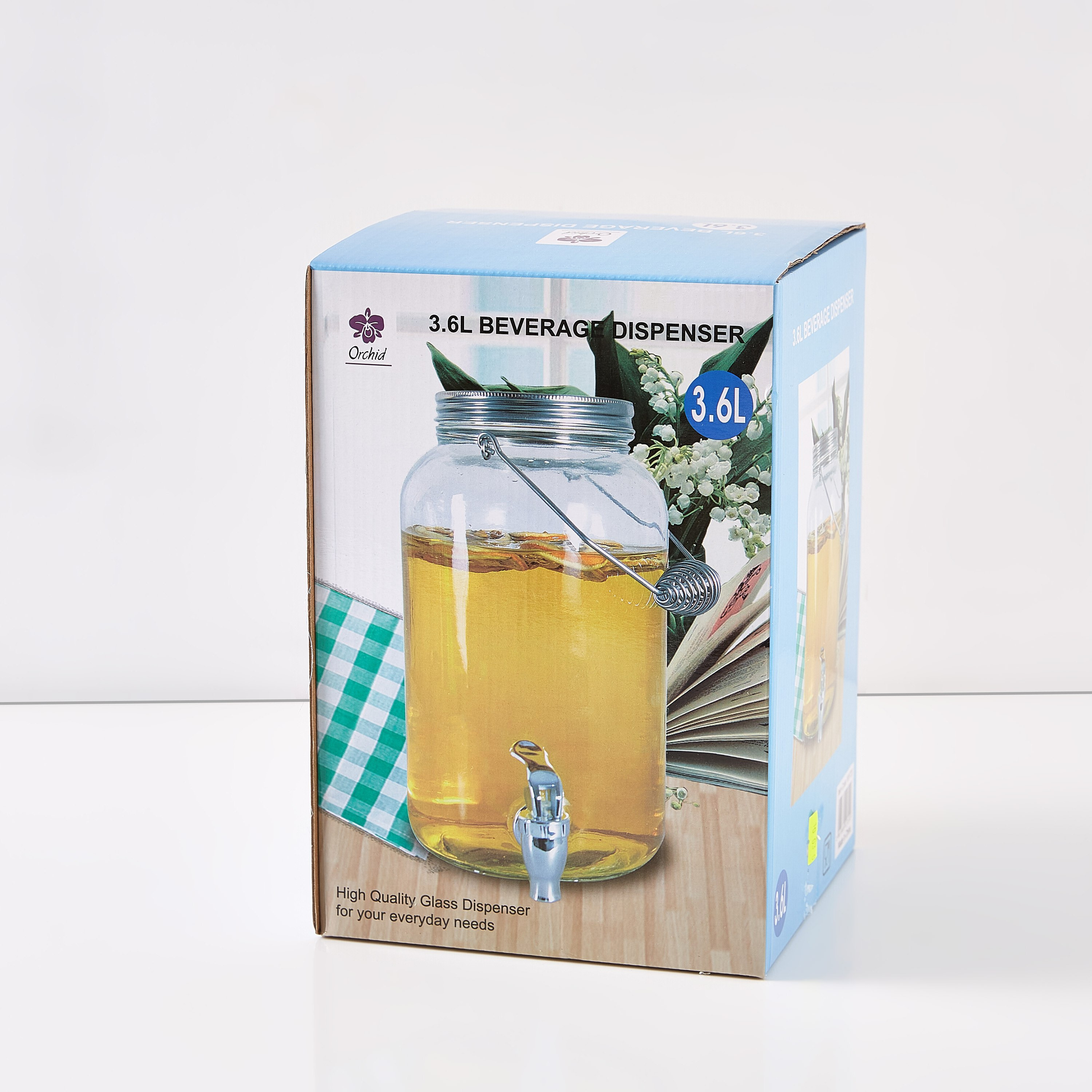 موزع مشروبات زجاجي من أوركيد - 3.6 لتر-hbxhomeware-hbxkitchen-image-5
