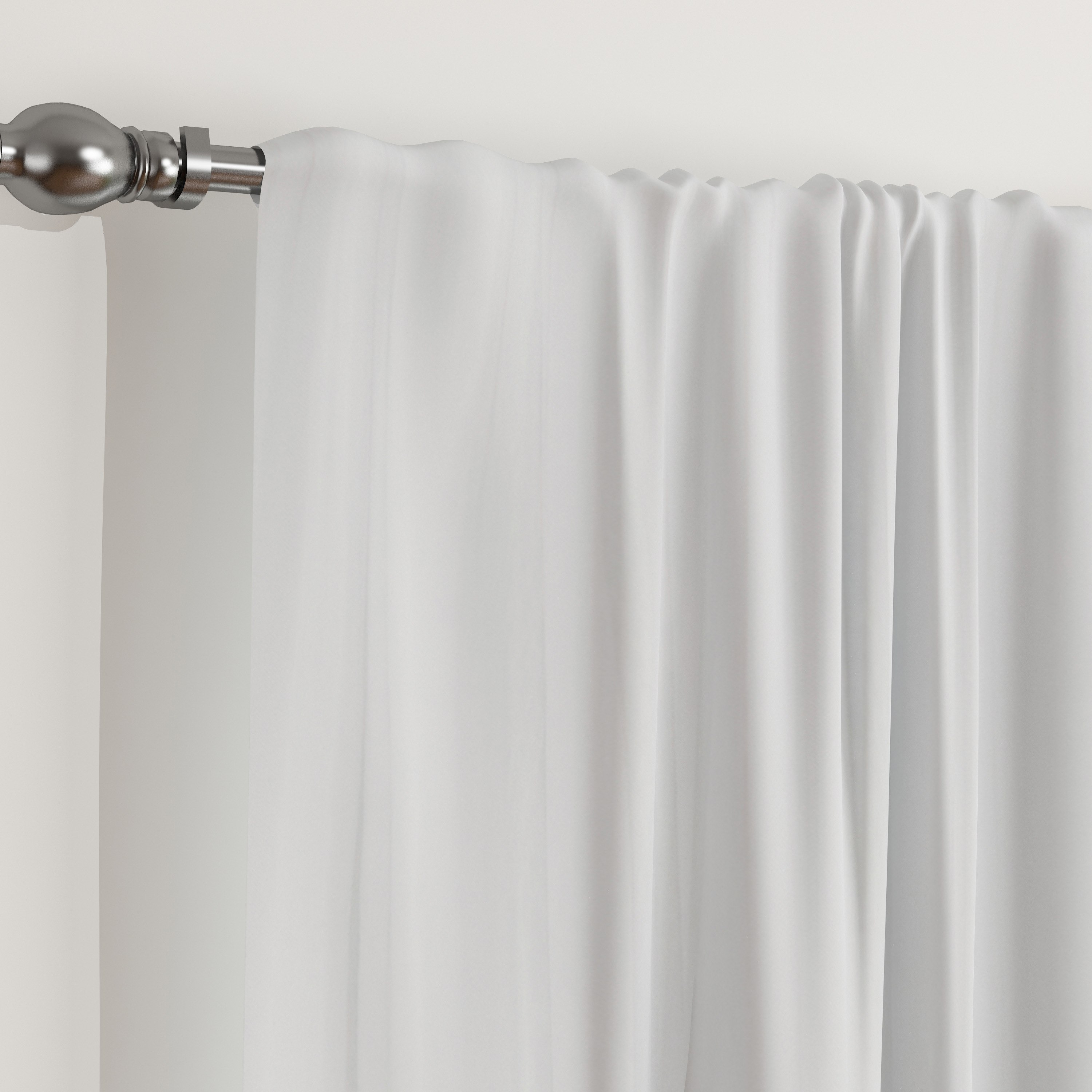 زوج ستائر شفّافة من نايل - 280x300 سم-hbxbedroom-windowcoverings-curtains-image-2