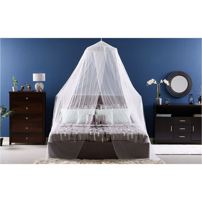 Nile Round Hoop Net Bed Canopy - 70x244 cms