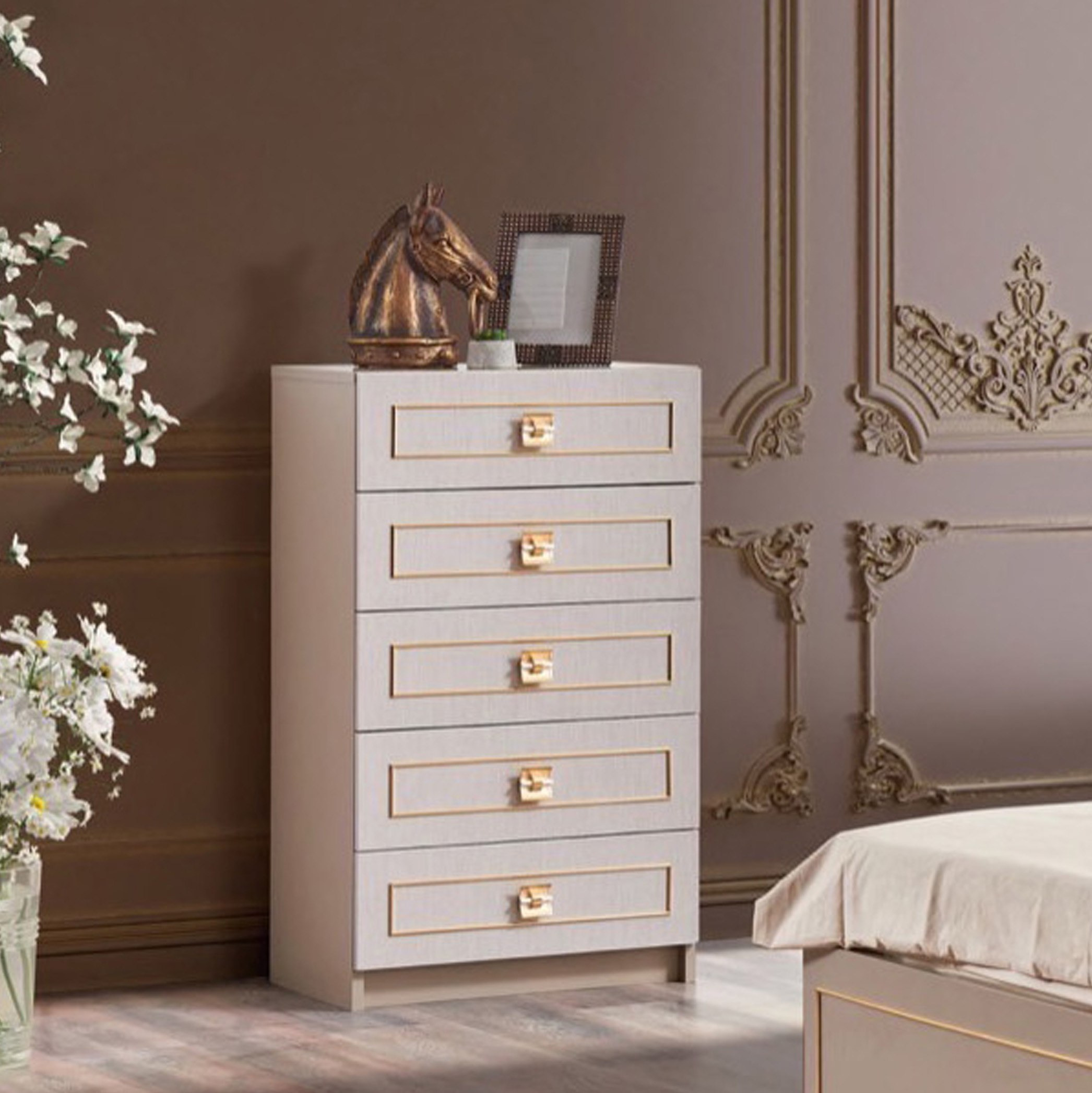 وحدة تخزين بـ5 أدراج من سيَانا-hbxfurniture-dressersandchests-chestofdrawers-image-1