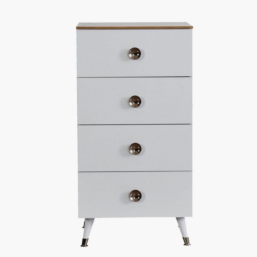 Rochelle Chest of 4-Drawers-Chest of Drawers-image-1