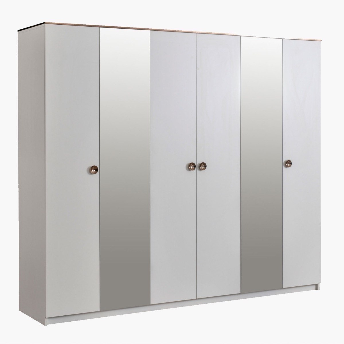 خزانة ملابس 6 أبواب بمرآتين من روشيل-hbxfurniture-wardrobes-image-3