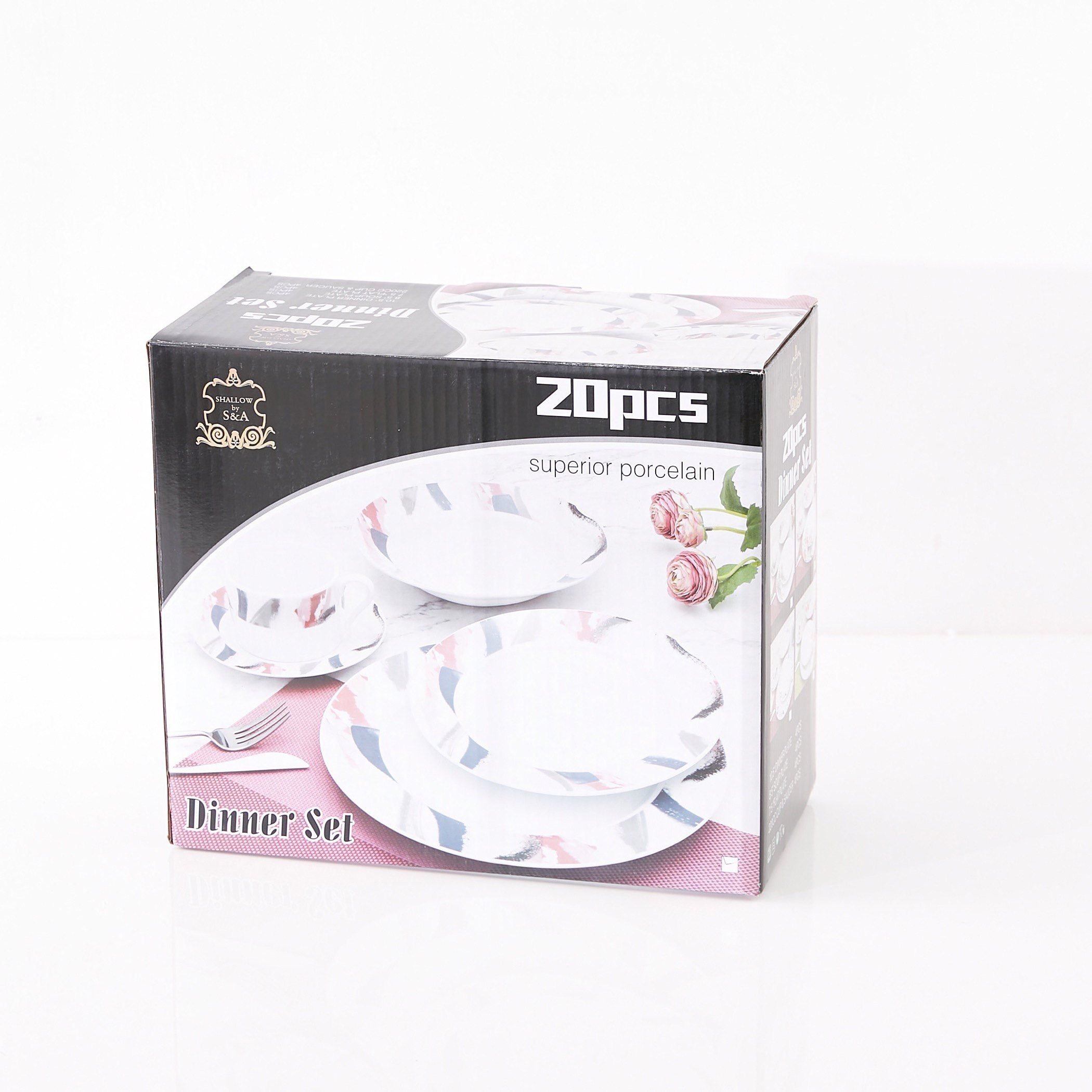طقم سفرة 20 قطعة بطبعات براش ستروك من إمبيريال-hbxhomeware-hbxkitchen-image-8