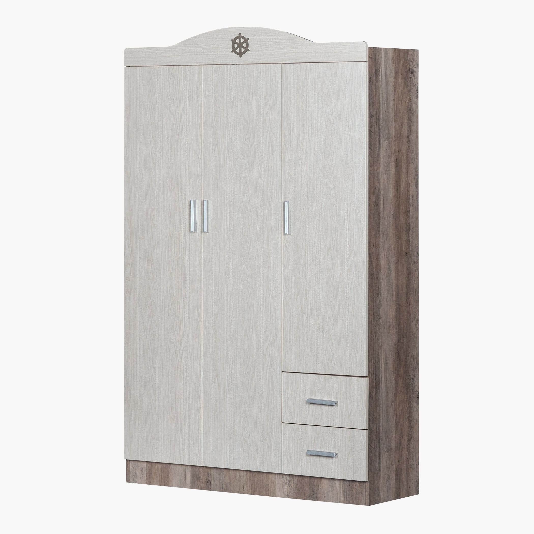 خزانة ملابس 3 أبواب ودرجين من سيلور-hbxfurniture-wardrobes-image-4